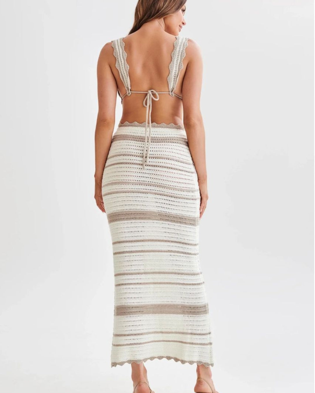 LENA™ | CROCHET MAXI DRESS