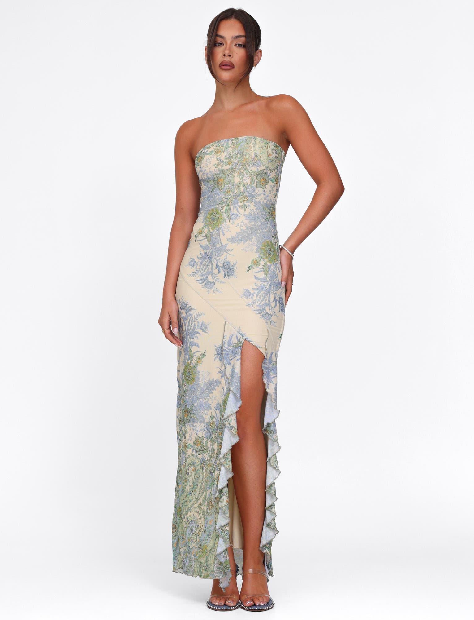 JENNA™ | BLUEBELL BLOOM MAXI DRESS