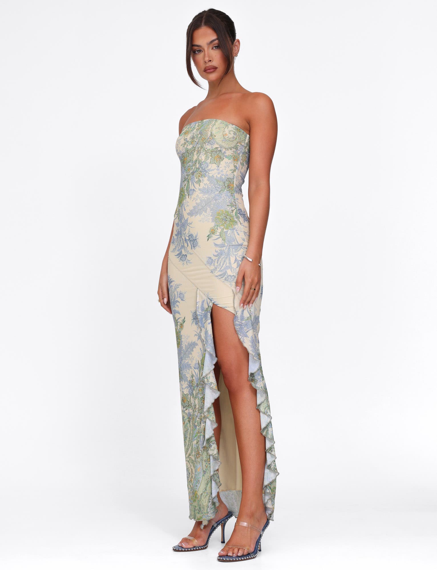 JENNA™ | BLUEBELL BLOOM MAXI DRESS