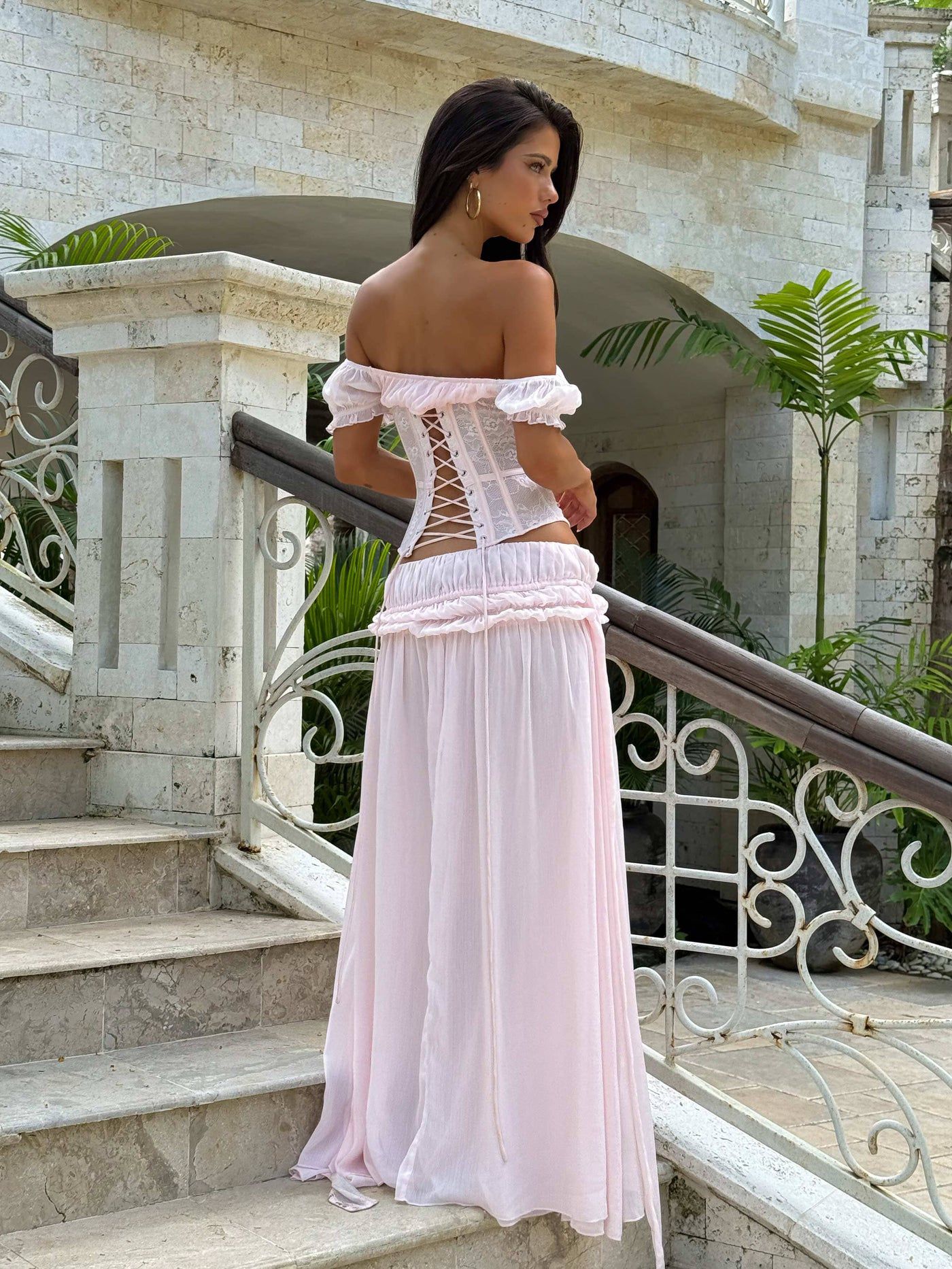 LUNAIRE™ | CORSET MAXI SKIRT SET
