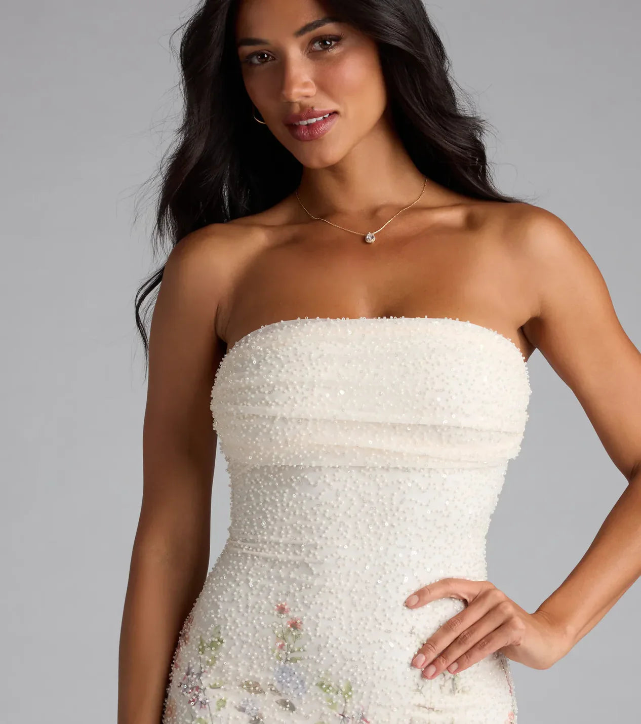 CLAIRE™ | FLORAL MINI DRESS