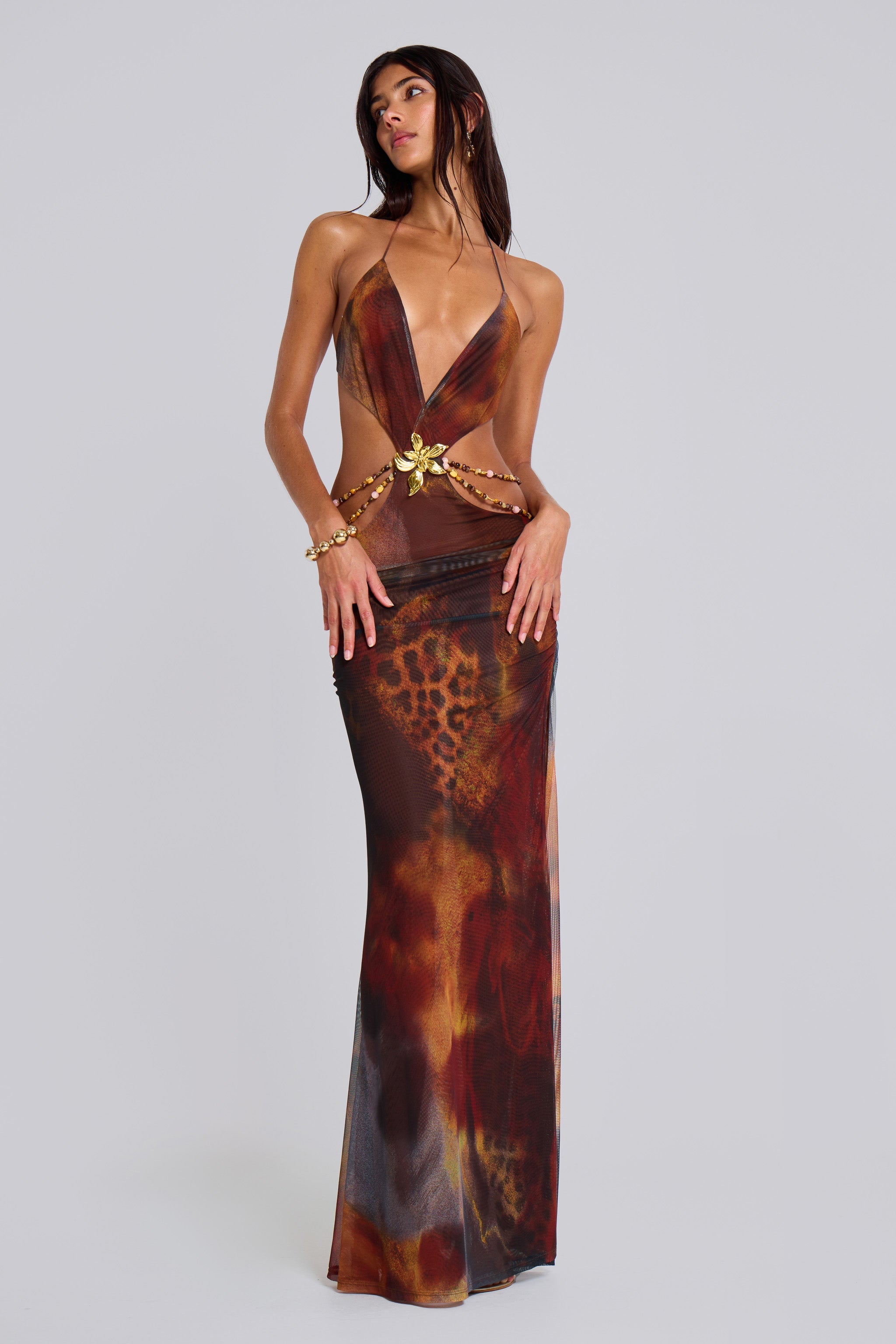 VIDA™ | BACKLESS MAXI DRESS