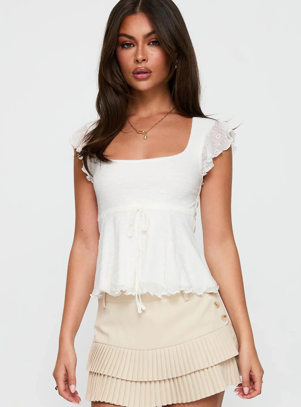 AURORA™ | FRILL TOP