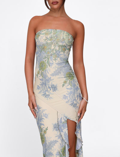 JENNA™ | BLUEBELL BLOOM MAXI DRESS