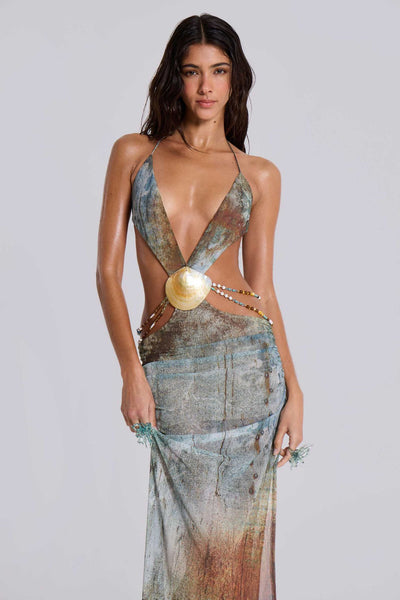VIDA™ | BACKLESS MAXI DRESS