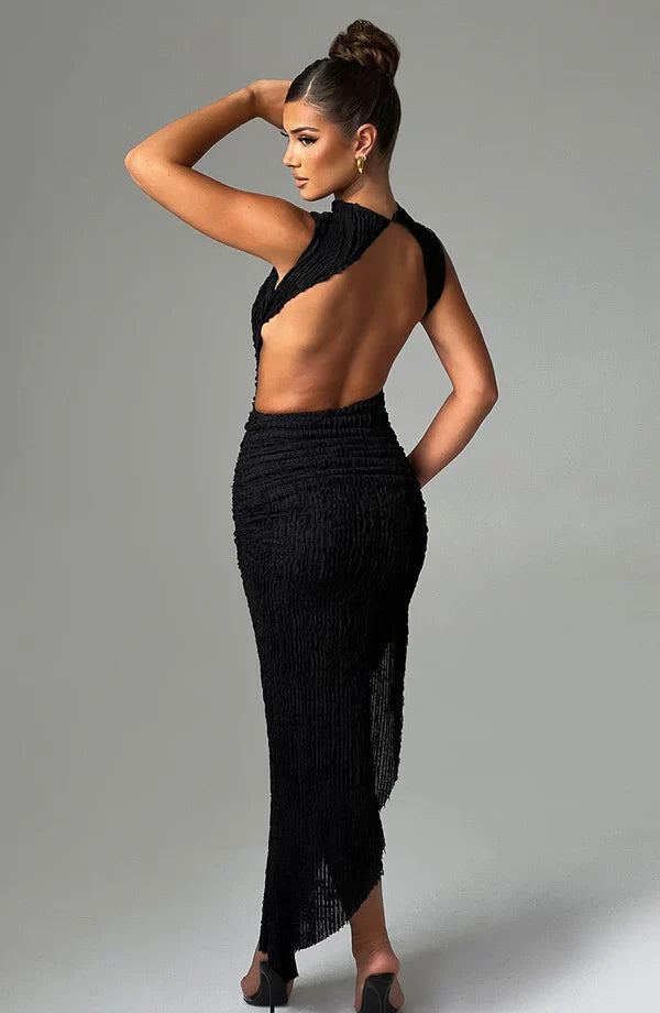 APHRODITE™ | BACKLESS MIDI DRESS